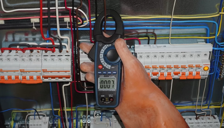DT-3348 Клещи электроизмерительные, ваттметр