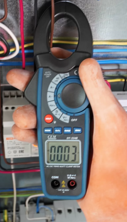 DT-3348 Клещи электроизмерительные, ваттметр